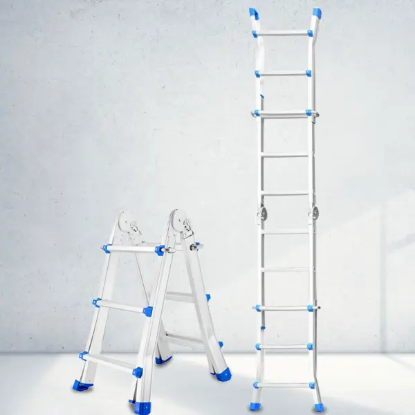 Thang Nhôm Rút Trượt Chữ A DAKITA [Dày Cứng Giá Rẻ]